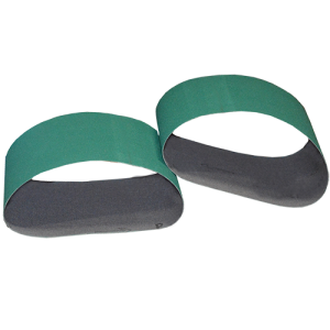 Banda de lija de 6" x 48" en g 80, zirconio