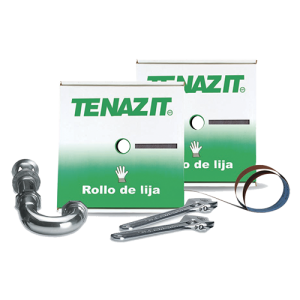 Rollo de lija de 1-1/2" x 50 yd en g 120 para plomería