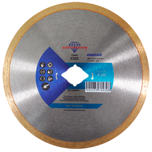 Disco de diamante de rin continuo de 7" para corte de piedra, easy-cut