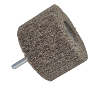 Rueda flap de 3" x 2" con vástago de 1/4" en fibra g mediano