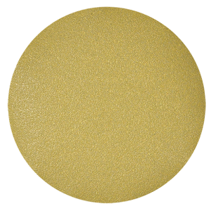 Disco de lija autoadherible de 6" en g 600 con sistema de sujeción ultra grip, gold