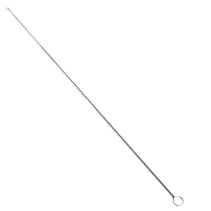 Cepillo cilíndrico de 1/8" x 4" y largo de 12" para interirores, de alambre calibre 0.10 de poliamida, magma