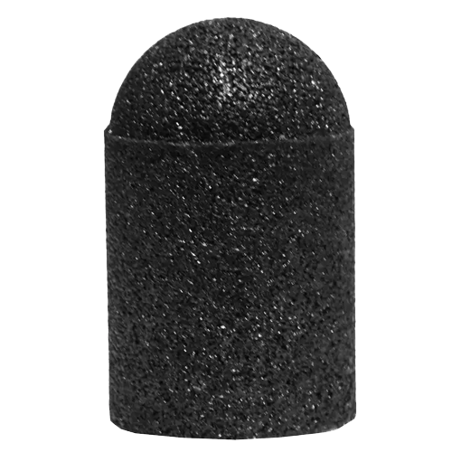 Cono abrasivo tipo 18r de 1-3/4" y entrada 5/8"-11h para desbaste de acero