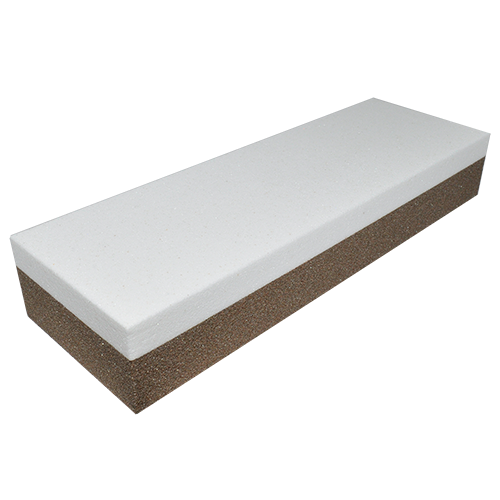 Lima combinada de 6" x 2" x 1" en granos 120 y 220 para afilado y asentado, hum