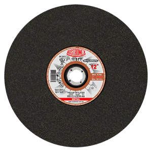 Disco de 12" x 3/32" x 1-1/4" para corte de pruebas metalográficas, suave