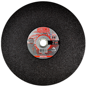 Disco de 14" x 1/8" x 1" para corte de elementos sólidos de metal