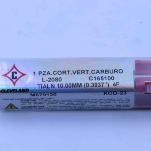 C vert carb 10.00 mm recto 4 flt 10x10x22x70 tialn
