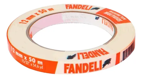 Masking tape multiuso fandeli 12mm x 50m (½ ")