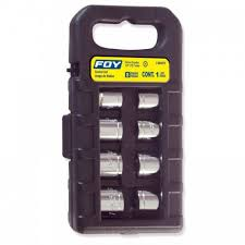 Juego de 8 dados milimetrico de 3/8"