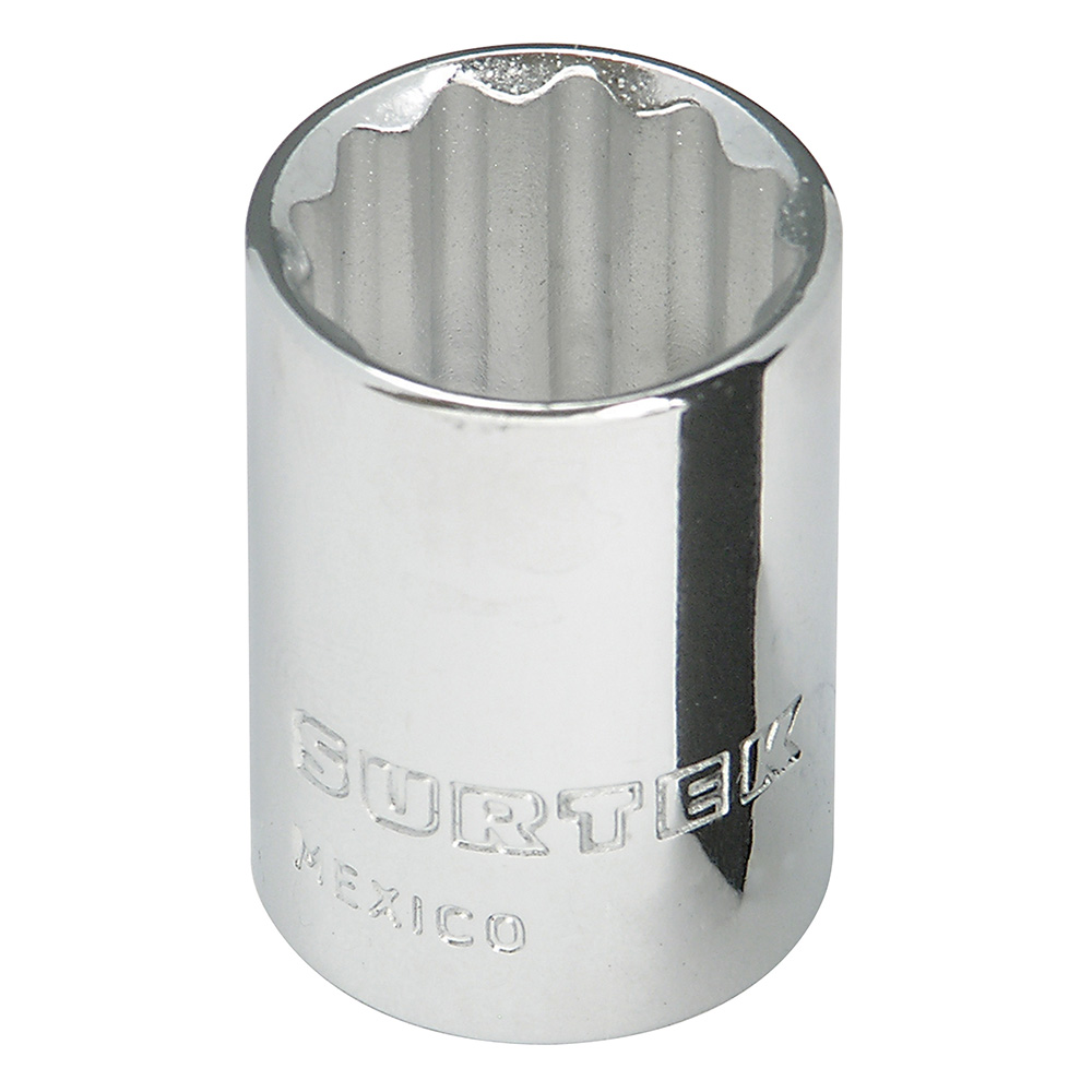 Dado cuadro de 3/8", 12 puntas, en pulgadas, 15/16"
