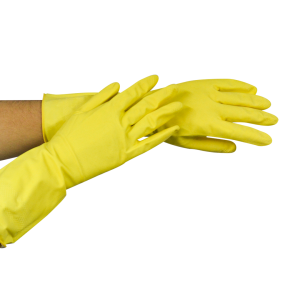 Guante latex amarillo t/domestico t8
