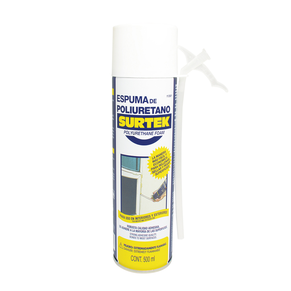 Espuma de poliuretano 500 ml