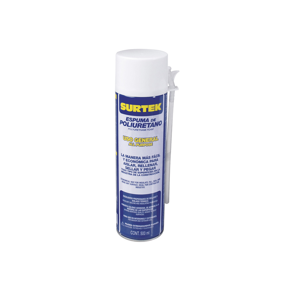 Espuma de poliuretano 500 ml