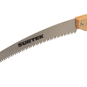Serrucho de poda con mango de madera curvo 14"