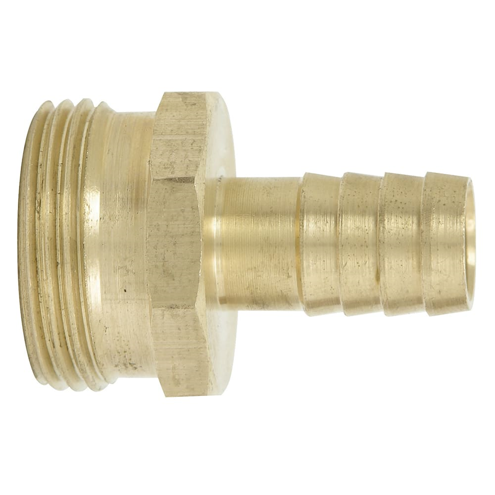 Conector para manguera de riego de latón, 1/2" hembra
