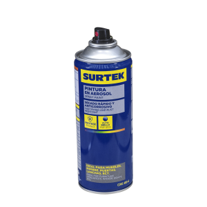 Pintura en aerosol 400 ml color negro mate