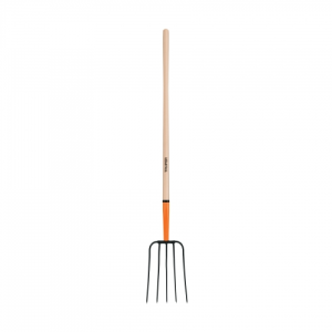 Bieldo para paja, 5 dientes, mgo largo 48', truper