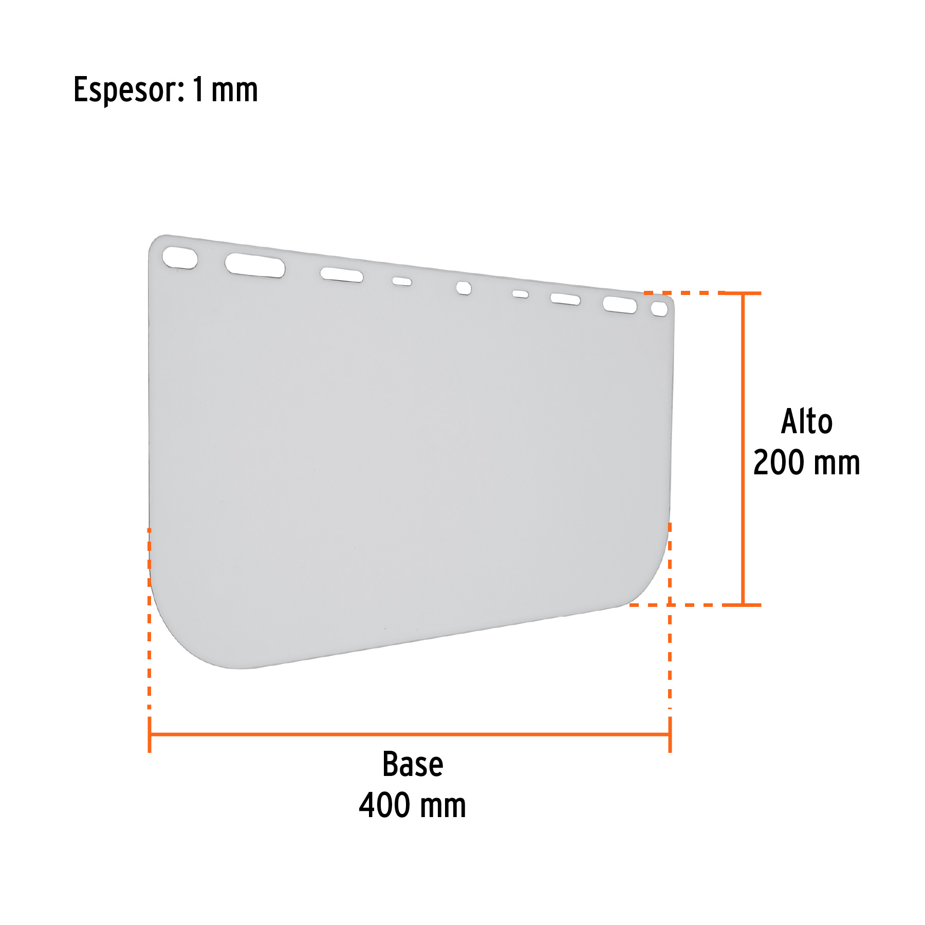 Repuesto para protector facial pf-500, truper