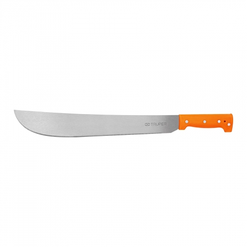 Machete estándar 16' cacha naranja remachada, truper