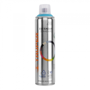 Pintura en aerosol, azul, bote esbelto, 400 ml, truper