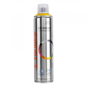 Pintura en aerosol, amarillo canario, bote esbelto, 400 ml