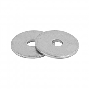 Bolsa de 1 kilo arandelas planas galvanizadas 5/32', fiero