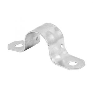 Bolsa c/10 abrazaderas tipo omega 1/2' p/tubo pared delgada