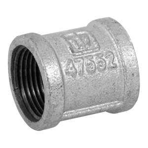 Cople reforzado de acero galvanizado de 1', foset