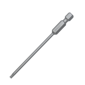 Punta torx de poder hexágono de 1/4", t25 x 3-1/2"