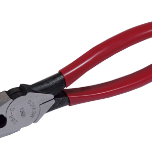 Pinza para electricista con mango rubber grip de 7-5/16" corte lateral