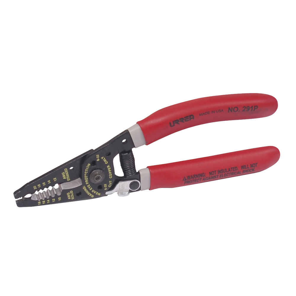 Pinza pelacable con mango air cushion 10-20 awg de 7-1/4" ergonómica