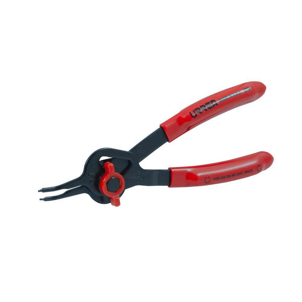 Pinza para anillos de retención convertibles con mariposa .090 ángulo de 45°