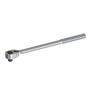 Matraca reversible cromada, quick release, para dado cuadro de 3/4"