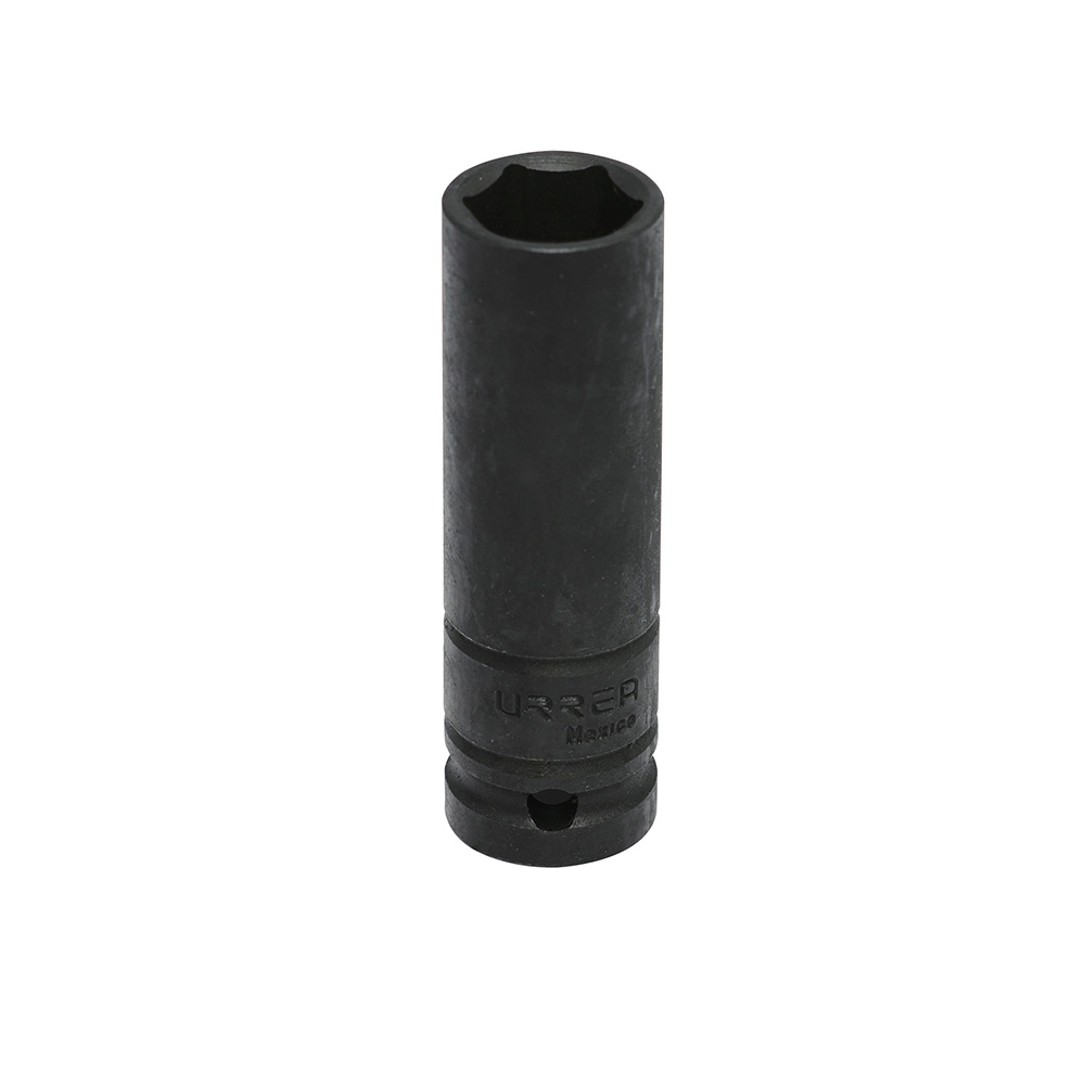 Dado de impacto pared delgada cuadro de 1/2", 6 puntas, en pulgadas, 3/4"