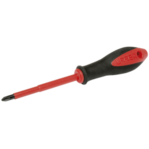 Destornillador con mango bimaterial 1000 v, punta phillips #1 x 3-5/32"