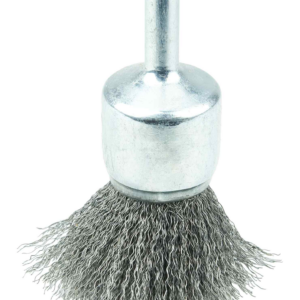 3/4" cepillo de punta con vástago de alambre ondulado, .0104"