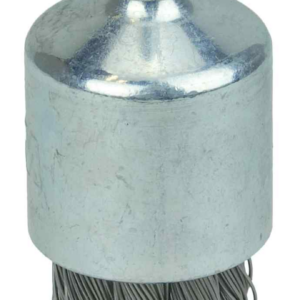 3/4" cepillo de punta de alambre trenzado, .020"