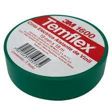 Temflex 1600 verde de pvc .019 x 18m