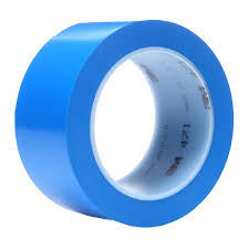 Cinta en rollo de marcaje 471 de 2" azul
