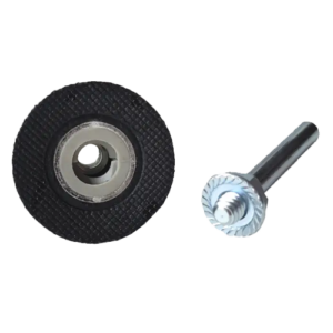 Adaptador con vástago de 1/4" para discos de cambio rápido tipo s de 3"