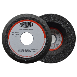 Copa abrasiva resinosa de 6" x 2-1/2" x 1-1/4" y espesor de 1" en g20 para rectificado automotriz