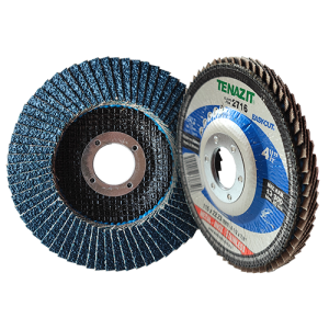 Disco laminado tipo b de 4-1/2" en g 40 para desbaste de metal y acero inoxidable, easy-cut