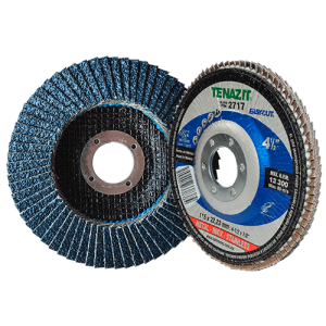 Disco laminado tipo b de 4-1/2" en g 60 para desbaste de metal y acero inoxidable, easy-cut