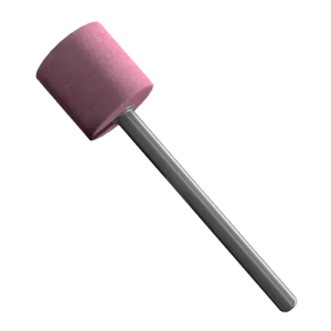 Punta montada rosa tipo b-131 para desbaste de metal