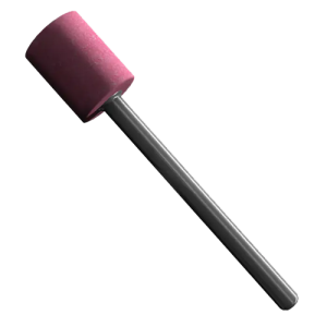 Punta montada rosa tipo b-132 para desbaste de metal
