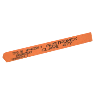 Lima suavizadora tipo 35m de 4" x 3/8" x 3/8" para afilado y asentado