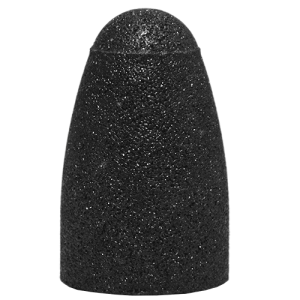 Cono abrasivo tipo 16 de 1-3/4" y entrada 5/8"-11h para desbaste de acero