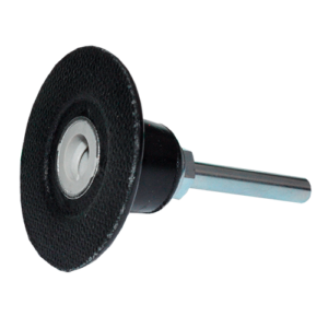 Adaptador con vástago de 1/4" para discos de cambio rápido tipo r de 2"