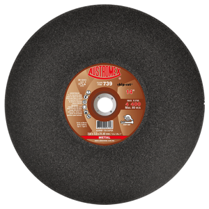 Disco de 14" x 1/8" x 1" para corte de elementos sólidos de metal, chip-cut