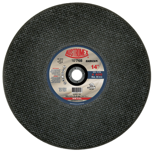 Disco de 14" x 1/8" x 1" para corte de elementos huecos de metal, easy-cut
